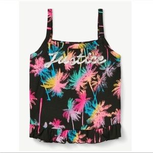 Justice 12/14 Peplum Cami Tank